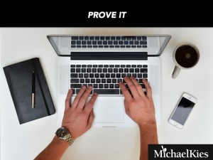 Prove the price - Michael Kies