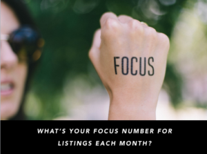 focus number in real estate sales