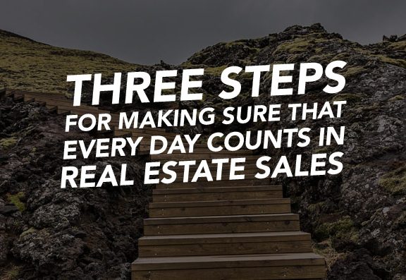 92_SiREPodcast_Episode-92 Three steps for making sure that every day counts in real estate sales