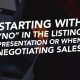 95_SiREPodcast_Episode-95 Starting with "NO" in the listing presentation or when negotiating sales